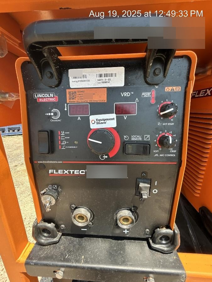 2025 LINCOLN ELECTRIC FLEXTEC 350X
