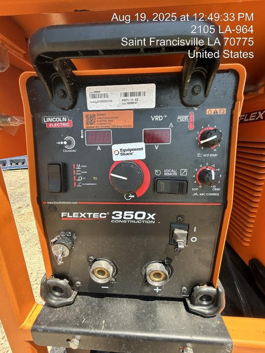 2025 LINCOLN ELECTRIC FLEXTEC 350X