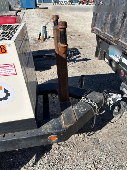 2020 Multiquip DLW400ESA4 400 amp Welder, 14kW, 120/240V, T4F Kubota, Trailer