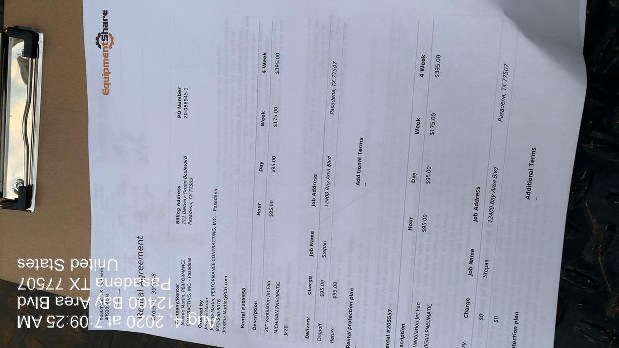 2020 MICHIGAN PNEUMATIC JF20