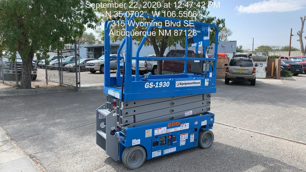 2020 Genie GS-1930 Standard Machine