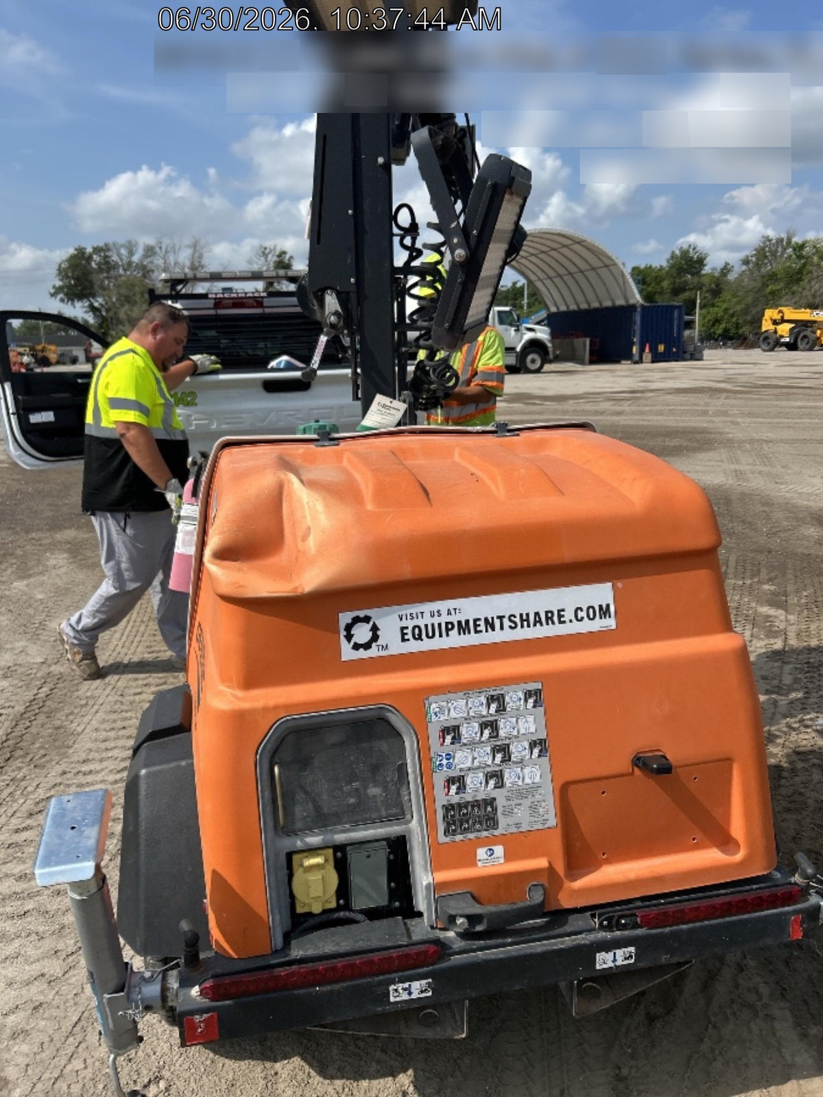 2023 Generac MLT2 Diesel, Flex Switch 120V Input, Powerzone Controller, 
(4) 320W LED Lights, 4kW Generator, 39.9 Gal Fuel Tank, 2" Ball, T3