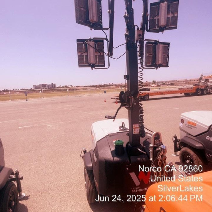 2024 Wacker Neuson LTT4 Diesel, Kohler KDW702, Deep Sea Controller, Auto Start, LED 320W, Bypass Outlet, T3