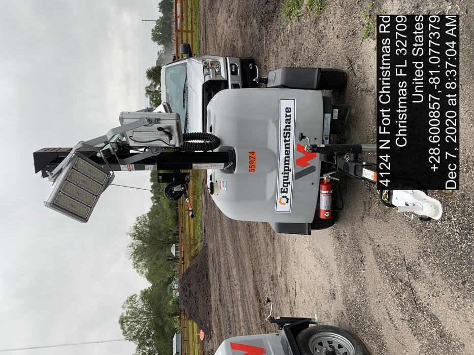 2019 Wacker Neuson LTV6K-LED Standard LED Towable Light Tower w/None