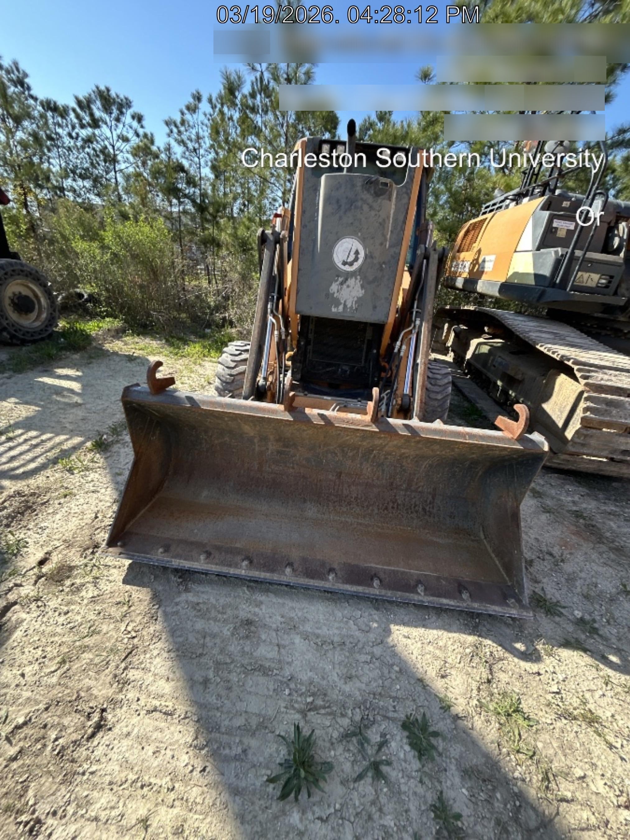 2020 Case 580N EP - Extendable Backhoe Cab/Heat/Air, 4WD, Extendable Stick, Pilot Controls, 2 Way Hydraulics, Ride Control, TAG Manual QC