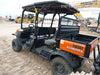 2020 Kubota RTV-X1140W-H Canopy, 4-Seater, Diesel, Windshield Acrylic Clear, LED Strobe, Backup Alarm