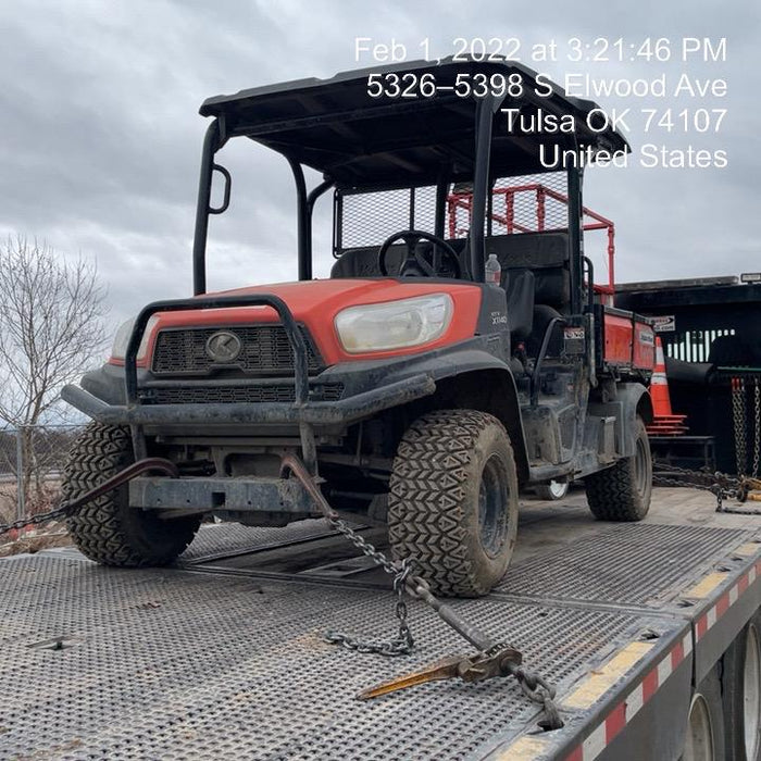 2021 Kubota RTV-X1140W-H Plastic Canopy, Windshield Acrylic Clear, LED Strobe Light, Wire Harness Kit, Back up Alarm