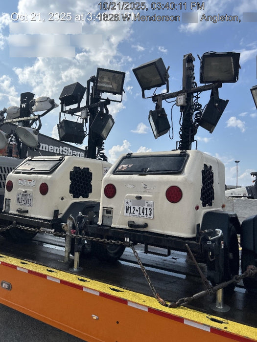 2018 Wacker Neuson LTV6L-MH Wacker Neuson LTV6L Towable Light Tower