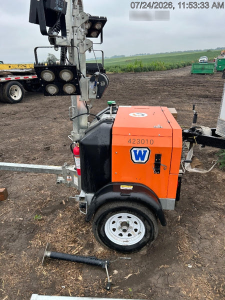 2024 Wanco WLTT-4MM4K Diesel, Deep Sea Controller, Shore Power Plug, Auto Start, (4) 350W LED Floodlights, 4kW Generator, 60 Gal Fuel Tank, 2" Ball, T3