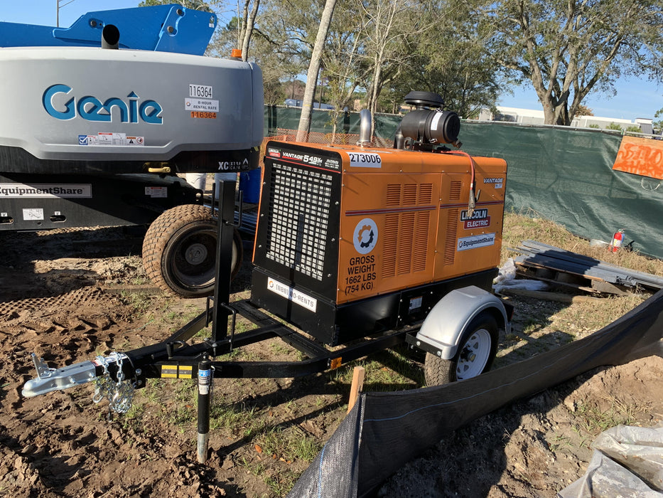 2022 Lincoln Electric Vantage 549X Crosslink Technology, Trailer Mounted, ES Decals, T3