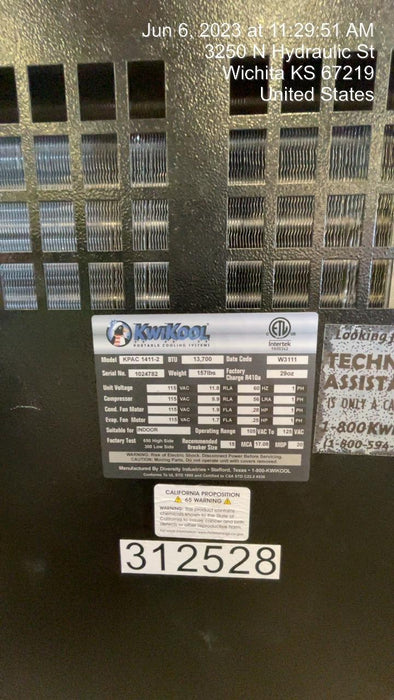 2023 KWIKOOL KPAC1411-2