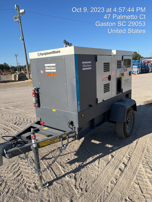 2022 ATLAS COPCO QAS 70