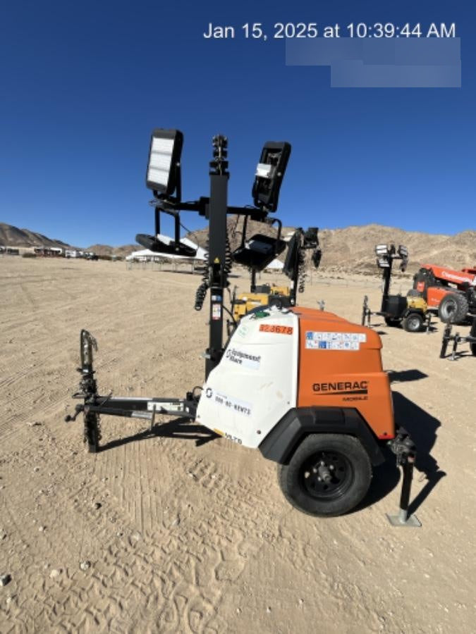 2023 Generac MLT2 Diesel, Flex Switch 120V Input, Powerzone Controller, (4) 320W LED Lights, 4kW Generator, 39.9 Gal Fuel Tank, 2" Ball, T3