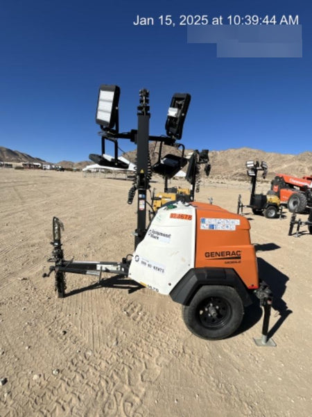 2023 Generac MLT2 Diesel, Flex Switch 120V Input, Powerzone Controller, (4) 320W LED Lights, 4kW Generator, 39.9 Gal Fuel Tank, 2" Ball, T3
