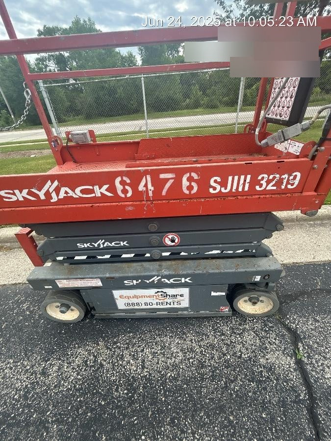 2017 Skyjack SJIII-3219 Skyjack SJ3219, Extended Warranty 5yr/5k hr