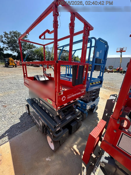 2024 Skyjack SJ3219 Electric Drive, Sld NM Tires, DBcns, RFRails, Power to Platform, T3 + Access Control