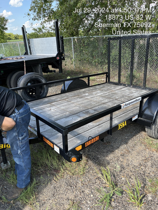 2024 BIG TEX TRAILER 35SA-10 BK4RG