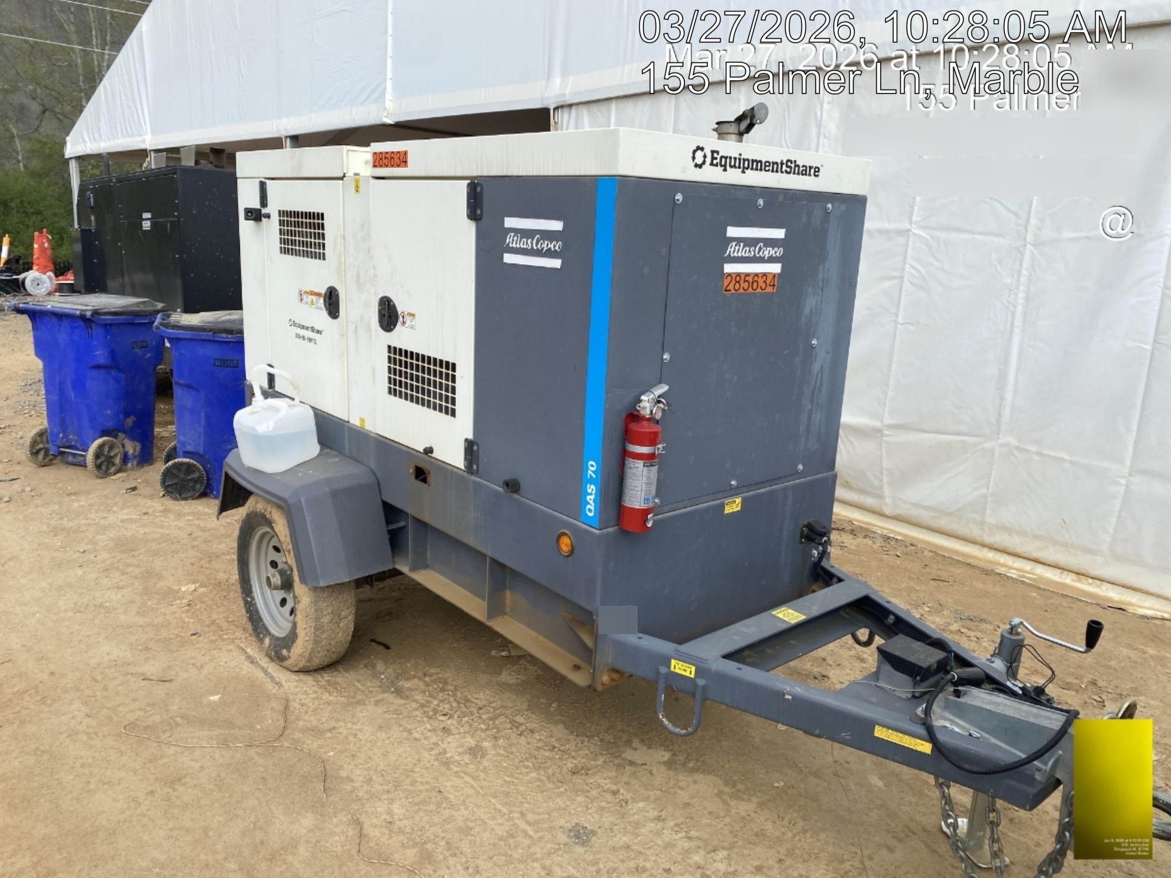 2022 ATLAS COPCO QAS 70