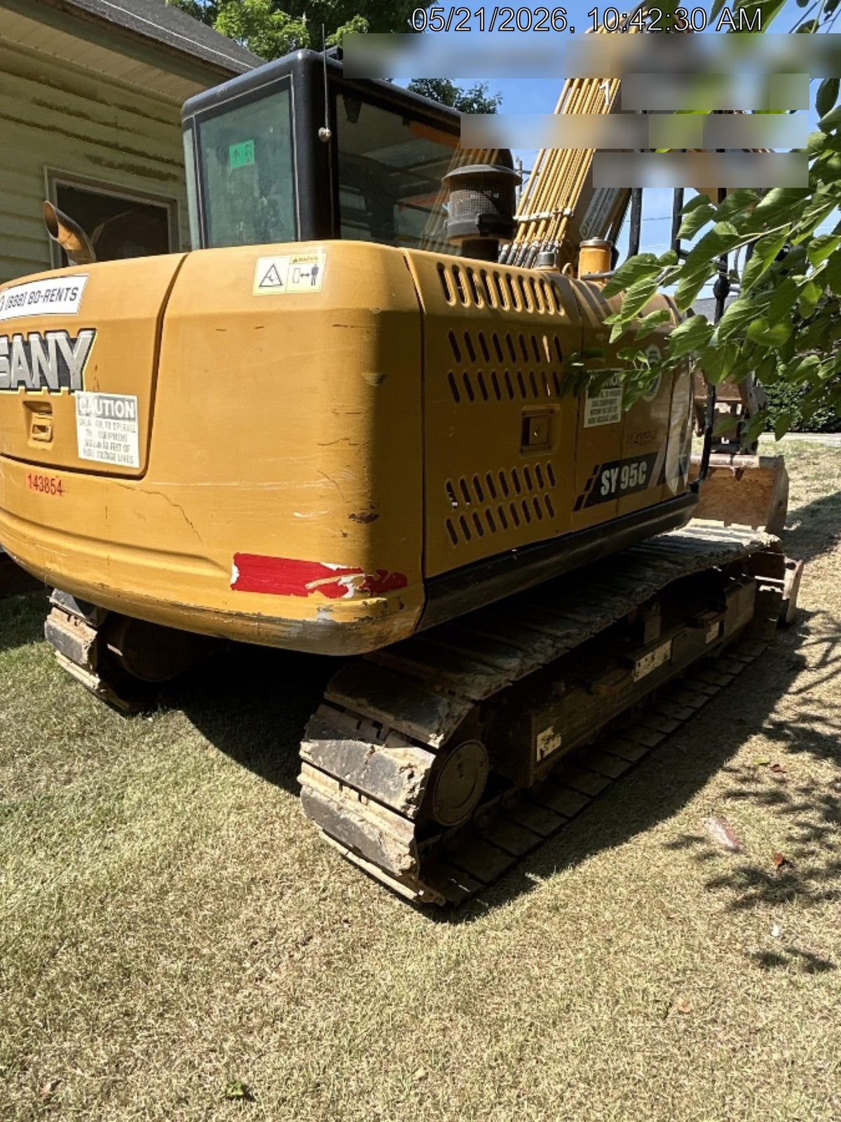 2021 SANY SY95C