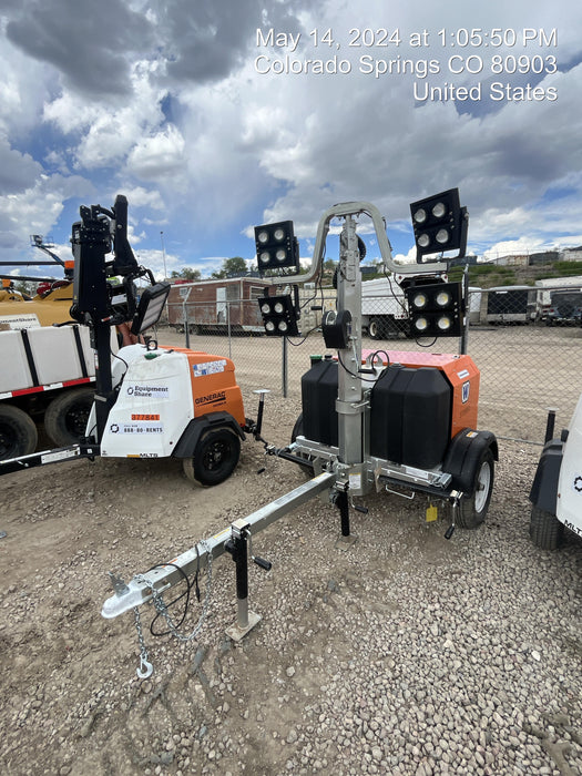 2023 Wanco WLTT-4MM4K Diesel, Deep Sea Controller, Shore Power Plug, Auto Start, (4) 350W LED Floodlights, 4kW Generator, 60 Gal Fuel Tank, 2" Ball, T3