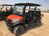 2019 Kubota RTV-X1140W-H 4wd Utility Cart, LED Strobe, Windshield Tempered Glass, Plastic Canopy, Wire Harness Kit, Backup Alarm