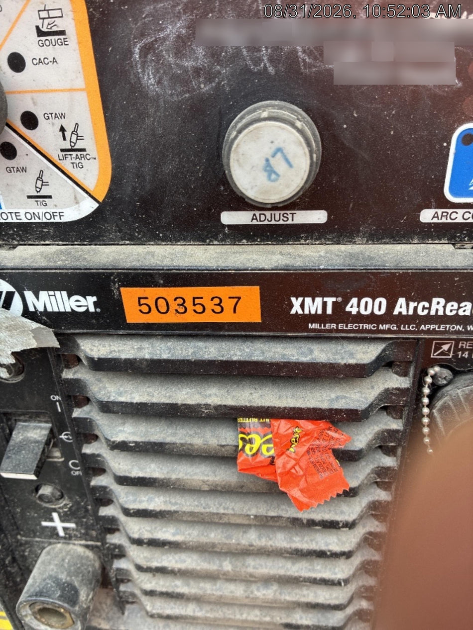 2025 MILLER ELECTRIC XMT 400