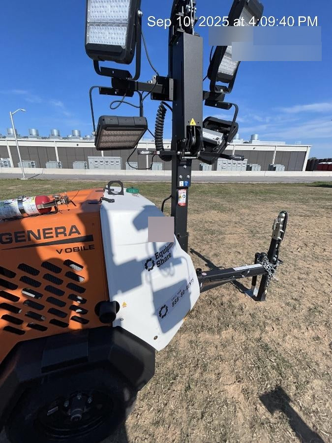 2023 Generac MLT2 Diesel, Flex Switch 120V Input, Powerzone Controller, 
(4) 320W LED Lights, 4kW Generator, 39.9 Gal Fuel Tank, 2" Ball, T3