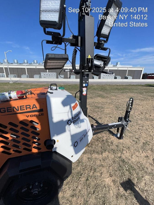 2023 Generac MLT2 Diesel, Flex Switch 120V Input, Powerzone Controller, 
(4) 320W LED Lights, 4kW Generator, 39.9 Gal Fuel Tank, 2" Ball, T3