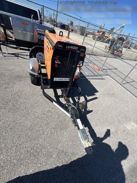 2022 Lincoln Electric LE400 Kubota V1505, Trlr, Cable Rack, Light Kit, ES Decals, T3