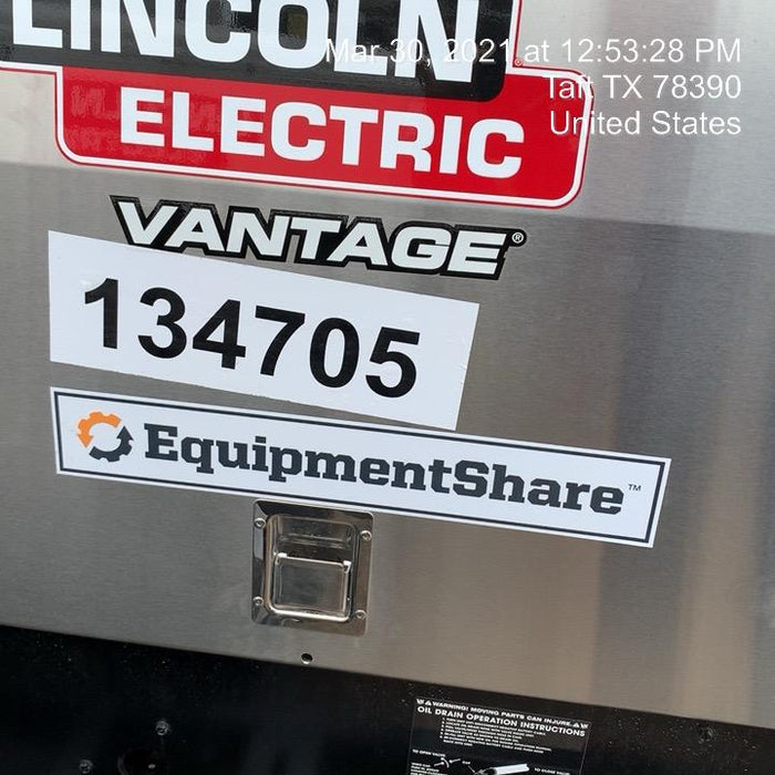 2021 Lincoln Electric Vantage 322 Ready Pak 3