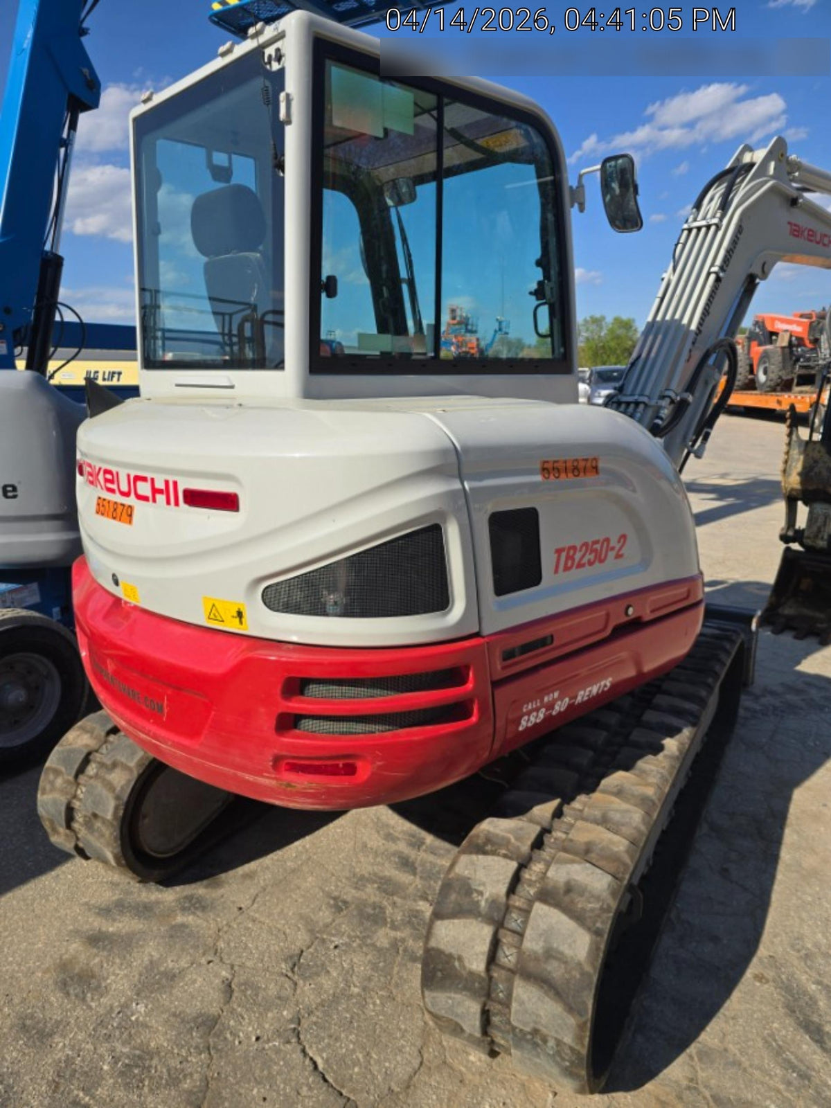 2025 TAKEUCHI TB250-2CR