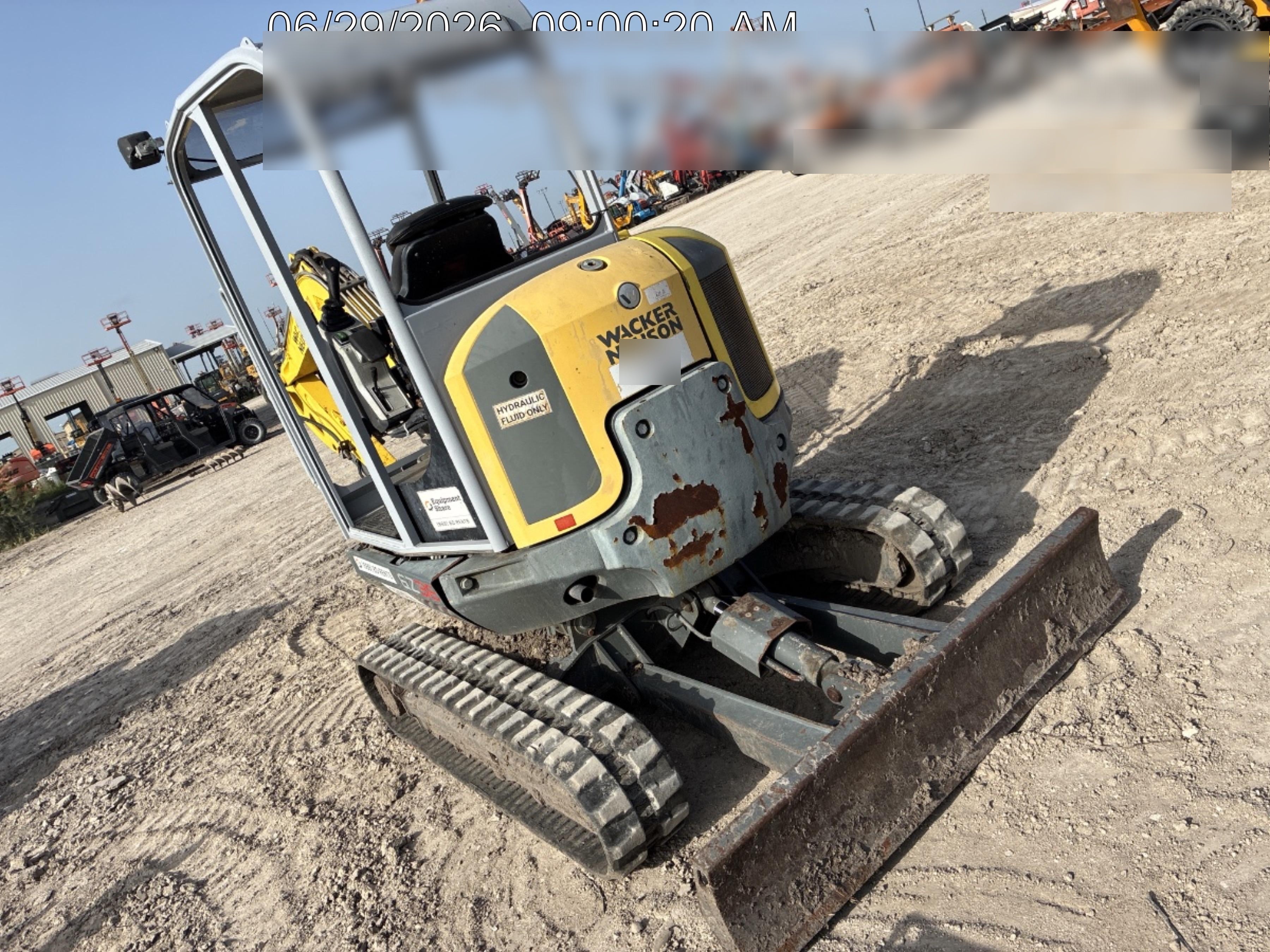 2019 WACKER NEUSON EZ38