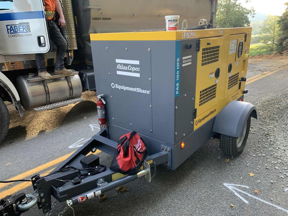 2021 ATLAS COPCO PAS 100 HF CS Enclosed