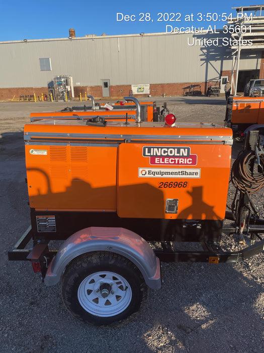 2022 Lincoln Electric LE400 Kubota V1505, Trlr, Cable Rack, Light Kit, ES Decals, T3