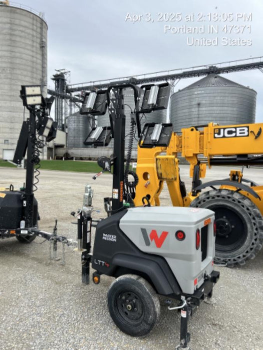 2024 Wacker Neuson LTT4 Diesel, Kohler KDW702, Deep Sea Controller, Auto Start, LED 320W, Bypass Outlet, T3