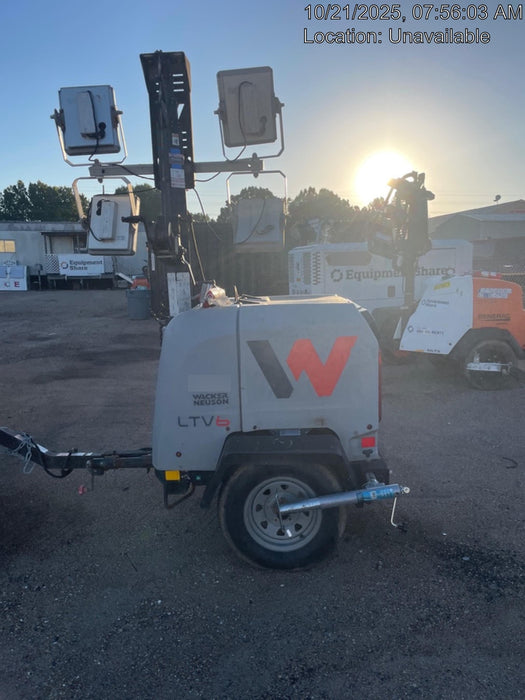 2019 Wacker Neuson LTV6K-LED Standard LED Towable Light Tower w/None