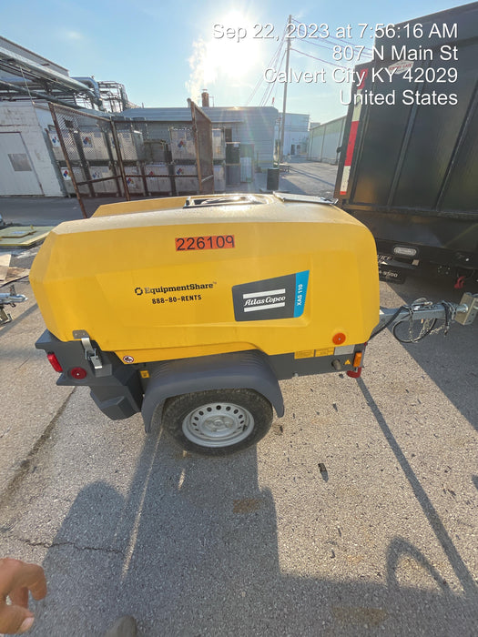 2022 ATLAS COPCO XAS 110
