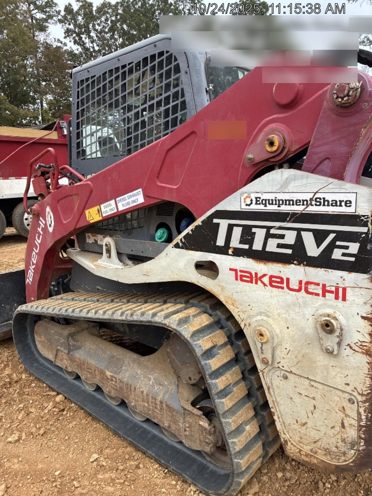 2017 Takeuchi TL12 Standard