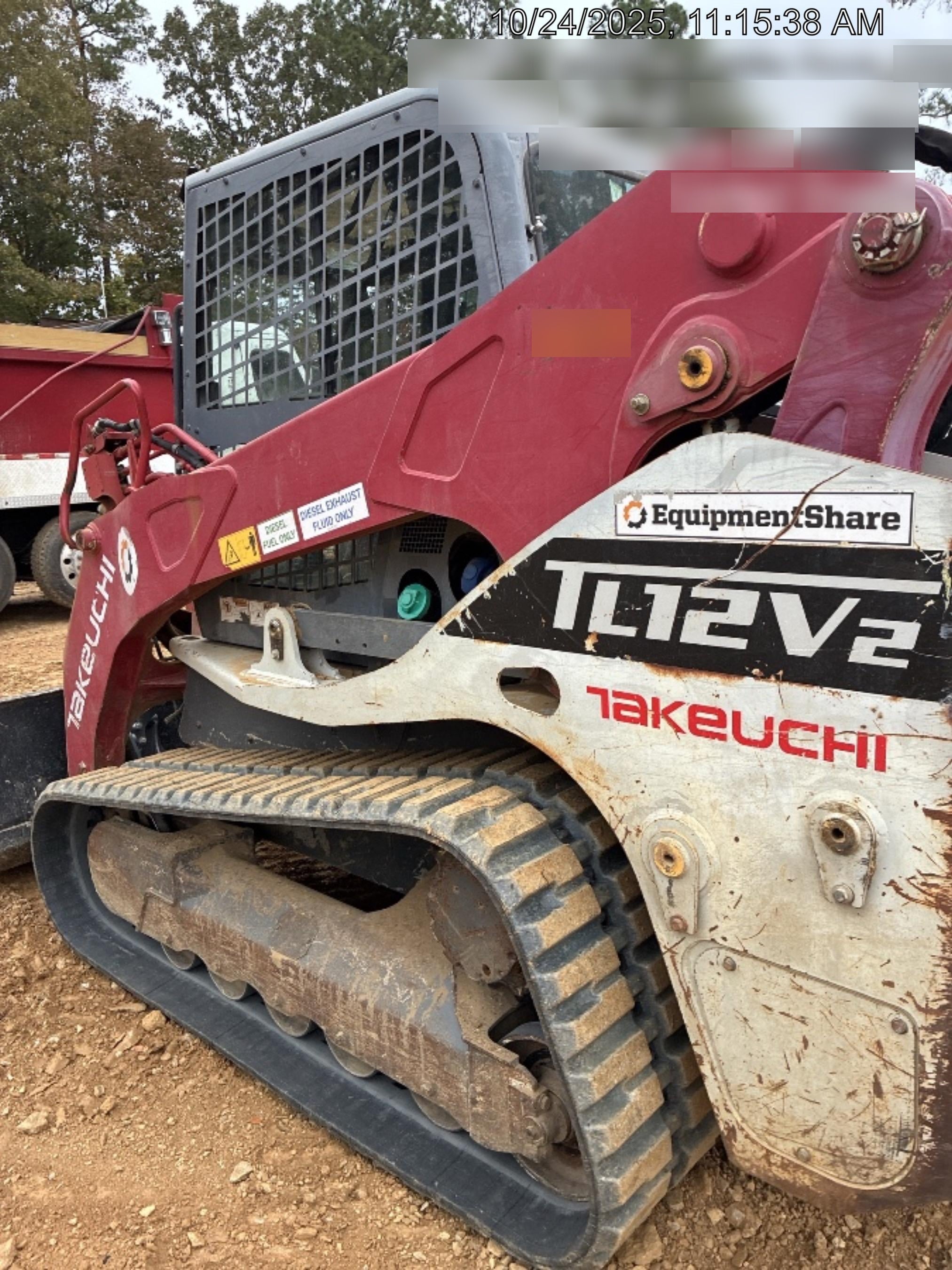 2017 Takeuchi TL12 Standard