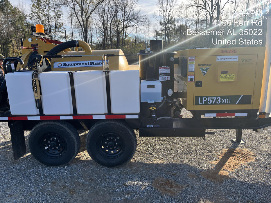 2023 Vac-Tron LP573XDT T4 Koehler Diesel Engine, 500 Gallon Debris Tank, x2 100 Gallon Water Tanks