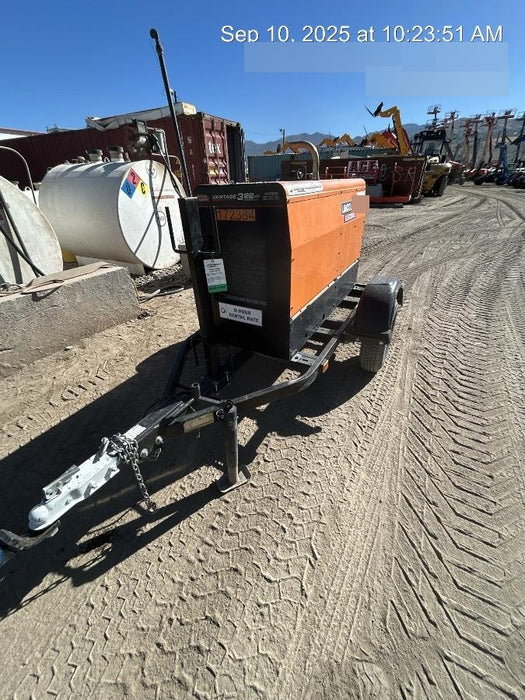 2021 Lincoln Electric Vantage 322 Vantage 322 Ready Pak 3 w/ Decals, ORANGE (includes trailer, cable rack, fender light kit) NO Telematics