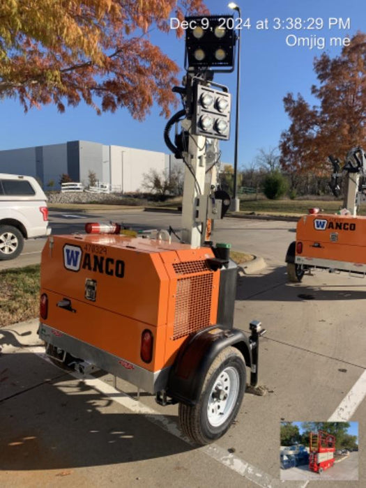 2024 Wanco WLTT-4MM4K Diesel, Deep Sea Controller, Shore Power Plug, Auto Start, (4) 350W LED Floodlights, 4kW Generator, 60 Gal Fuel Tank, 2" Ball, T3