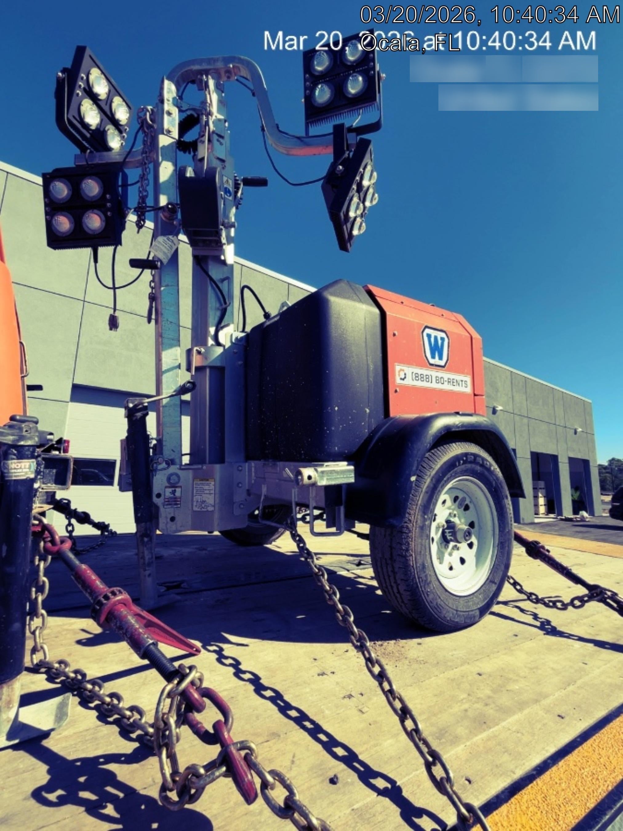2023 Wanco WLTT-4MM4K Diesel, Deep Sea Controller, Shore Power Plug, Auto Start, (4) 350W LED Floodlights, 4kW Generator, 60 Gal Fuel Tank, 2" Ball, T3
