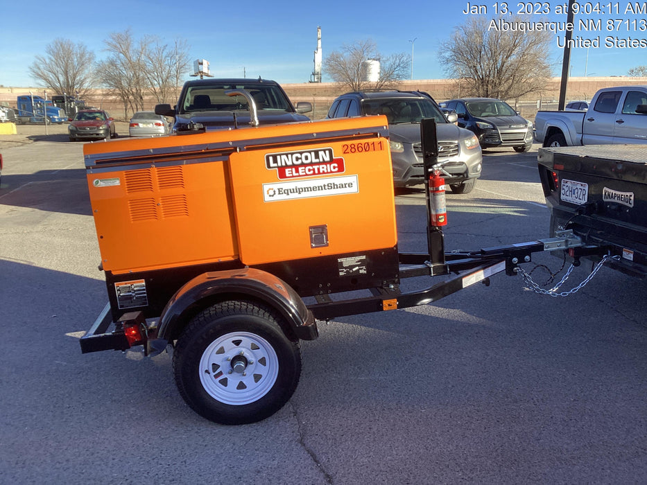 2022 Lincoln Electric LE400 Kubota V1505, Trlr, Cable Rack, Light Kit, ES Decals, T3