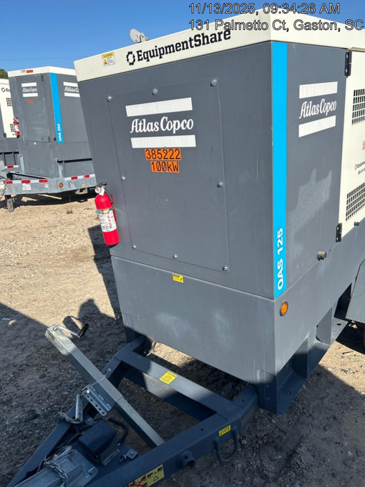 2023 ATLAS COPCO QAS 125