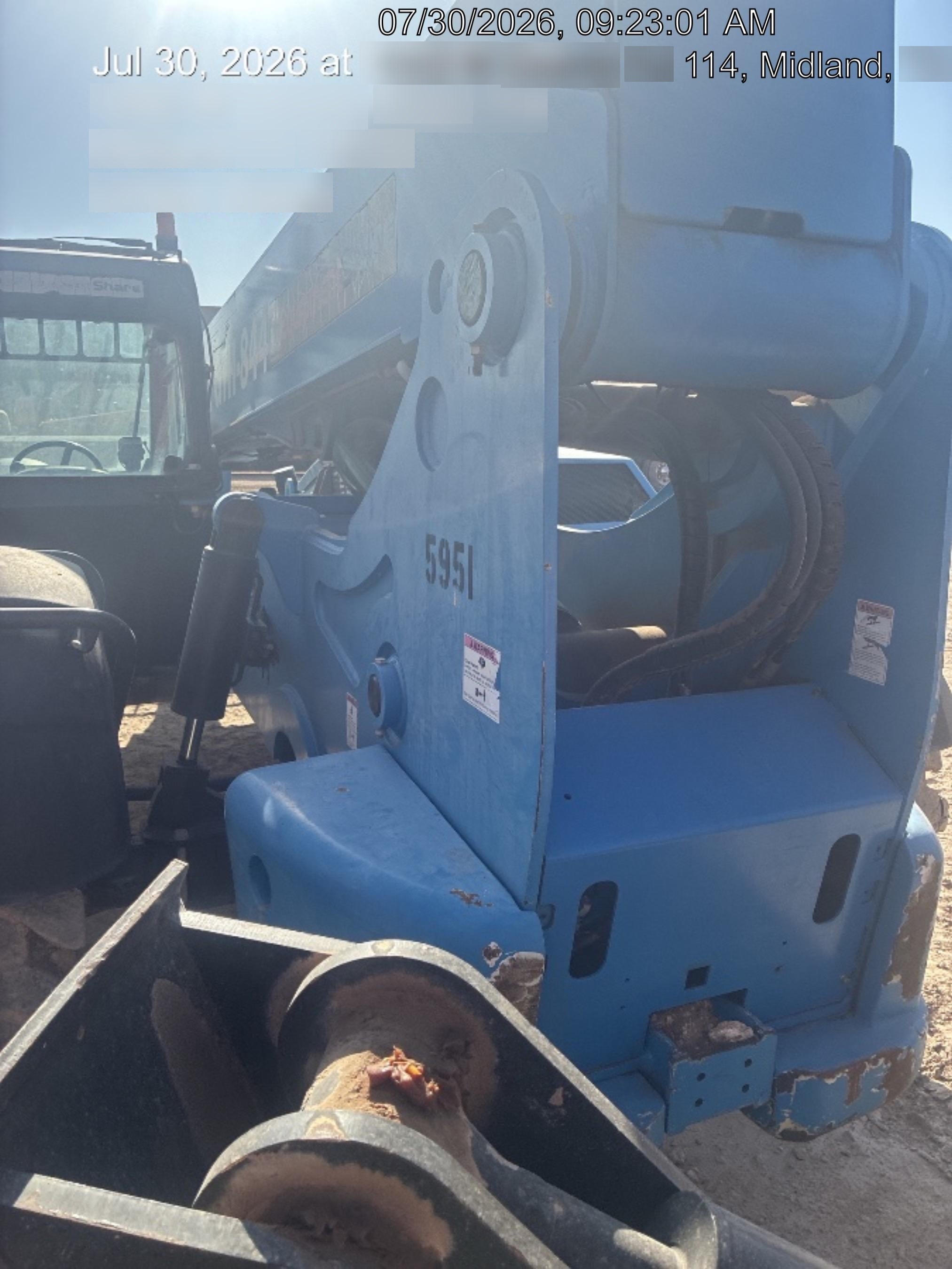 2017 Genie GTH-844 Genie GTH-844, Solid Tires, 60" carriage/forks, Full Cab, Work Lights