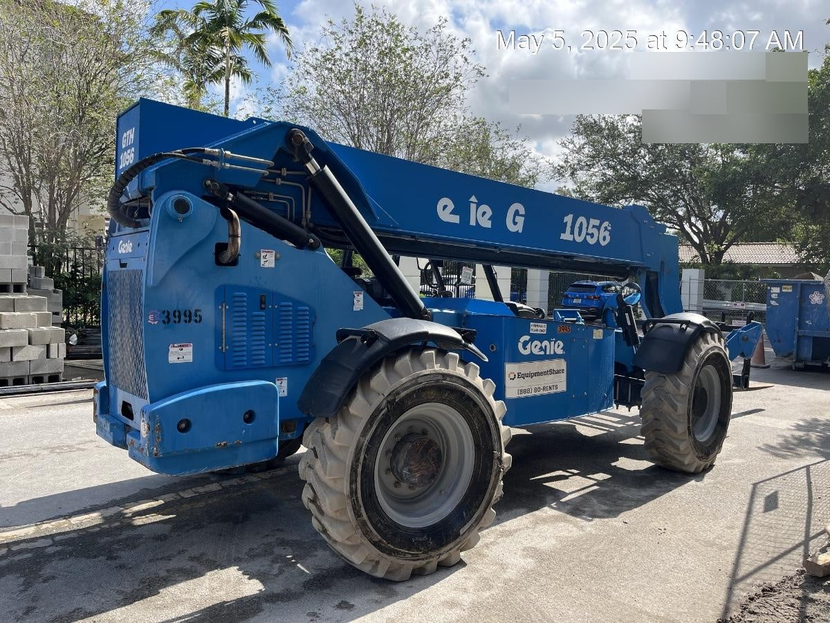 2017 Genie GTH-1056 Genie GTH1056, Solid Tires, 60" carriage, Light Kit, Open ROPS