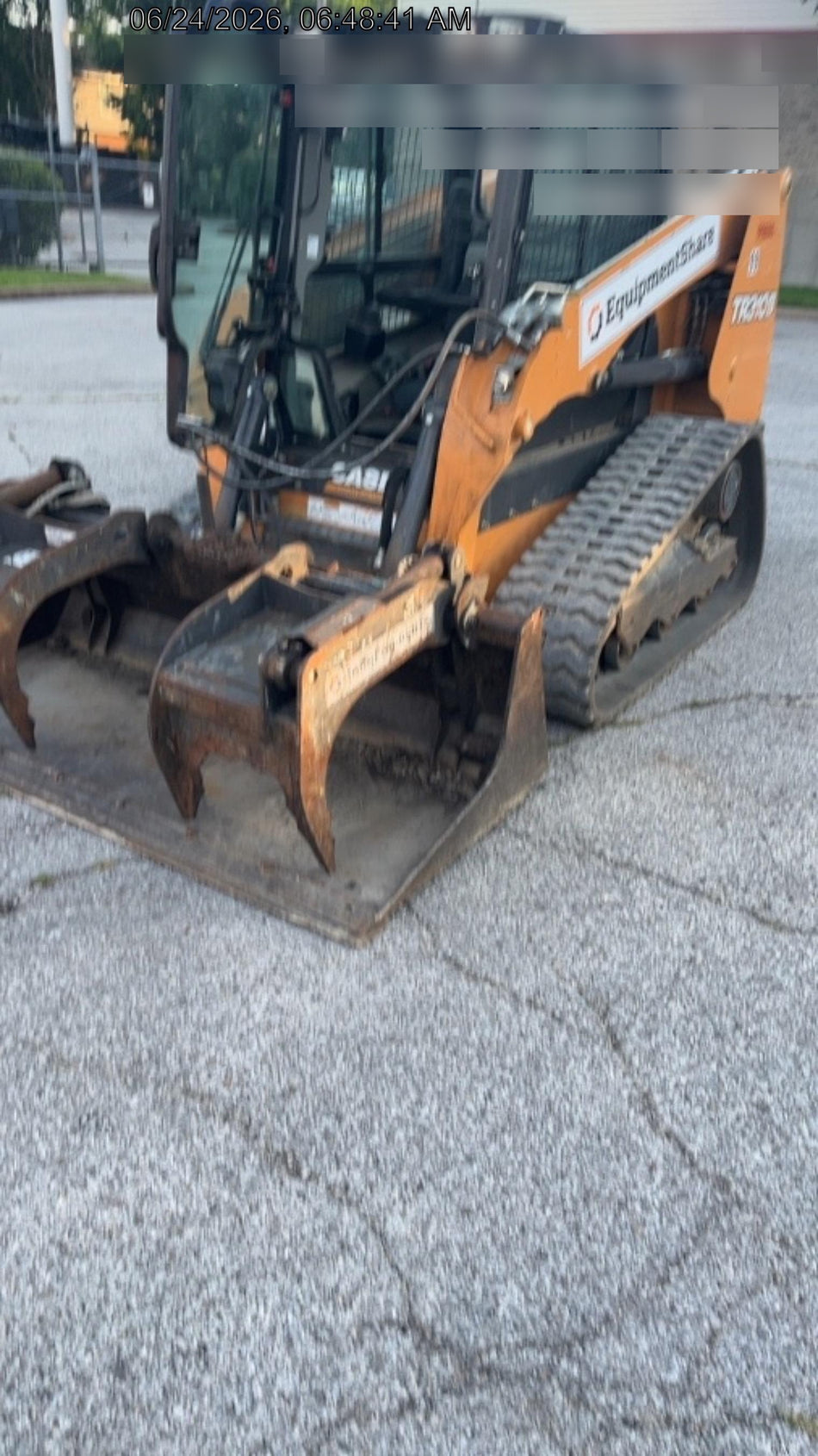 2018 PALADIN 76" Scrap Grapple Bucket - Paladin