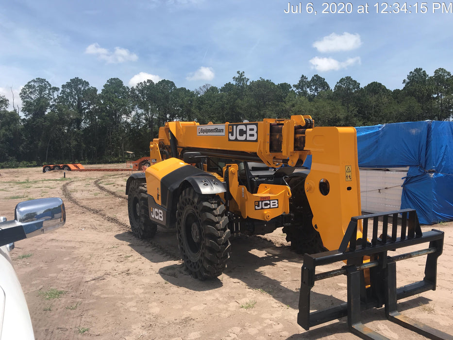 2020 JCB 509-42 Canopy, Solid Tires, Work Lights, Beacon, Aux Hydraulics, Back up Alarm, Lifting Eye, ES Decals