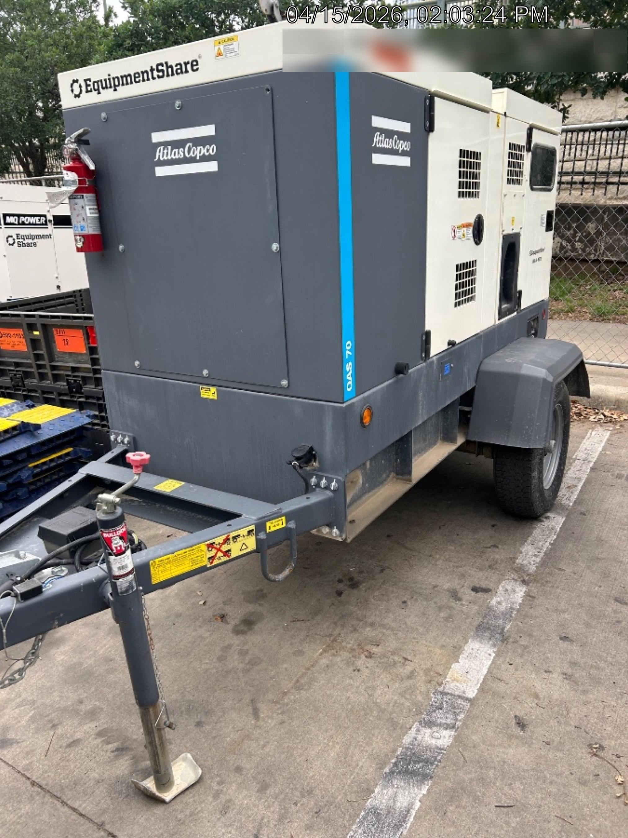 2023 ATLAS COPCO QAS 70